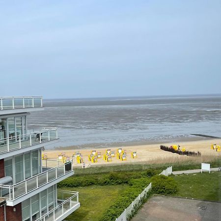 Traumhafte Ferienwohnung - Direkter Meerblick - 50M Zum Strand In Cuxhaven Duhnen In 1A Lage Im Haus Seehuette Exteriér fotografie
