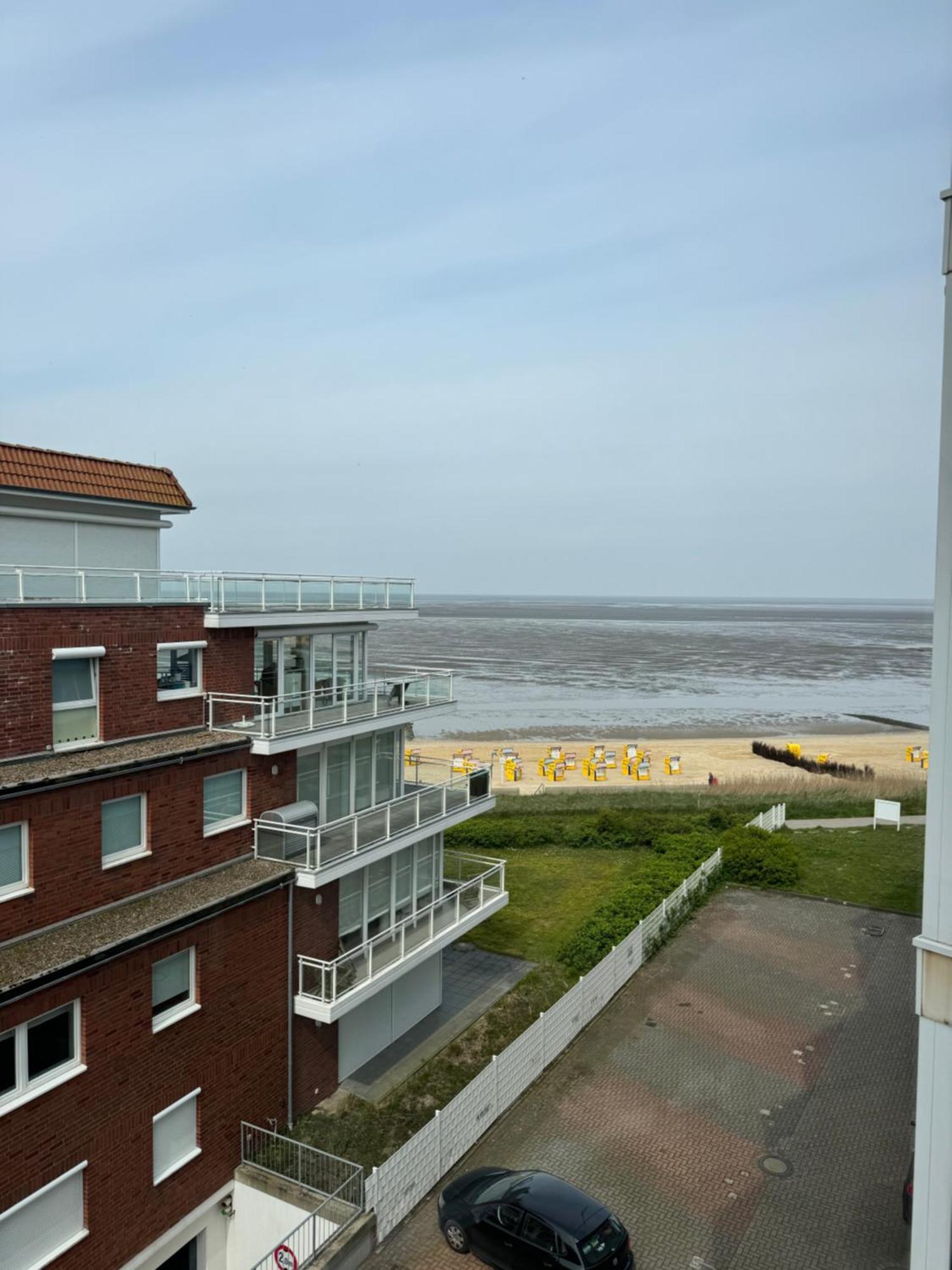 Traumhafte Ferienwohnung - Direkter Meerblick - 50M Zum Strand In Cuxhaven Duhnen In 1A Lage Im Haus Seehuette Exteriér fotografie